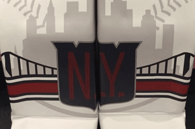 New York Rangers’ Henrik Lundqvist: Regular pads for Winter Classic (Photo)