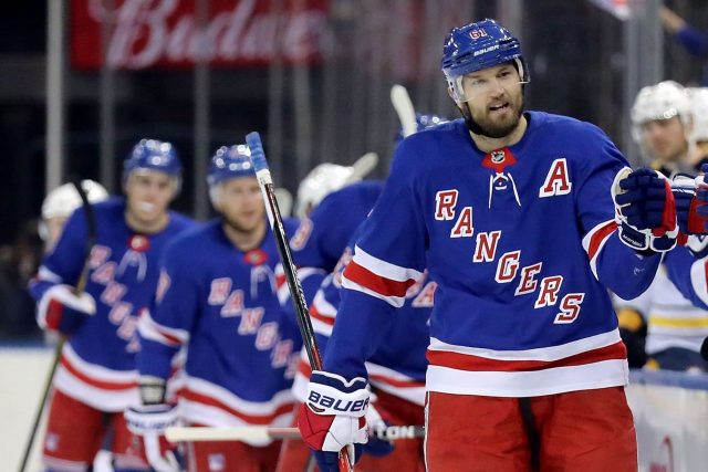 New York Rangers three stars of the week 1/21/18-1/28/18