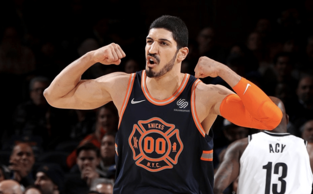 Enes Kanter, Knicks bully little brother Nets in fresh uniforms, 111-95 (Highlights)