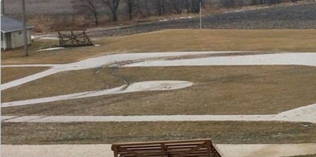 Morons have vandalized the iconic ‘Field of Dreams’