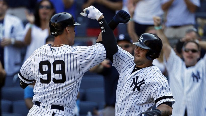 Aaron Judge, Gary Sanchez, New York Yankees