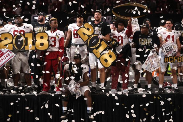 Once again, Alabama proves why they are the best
