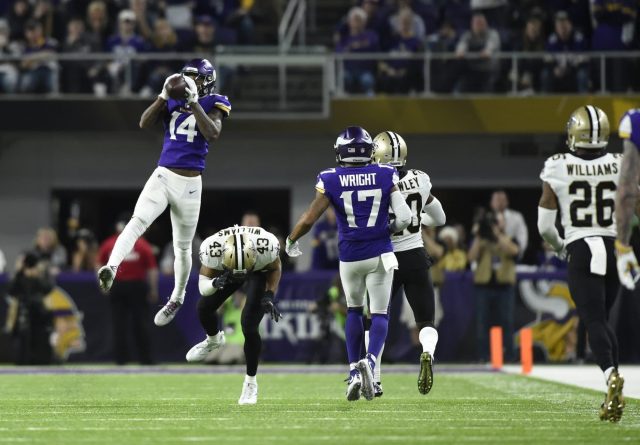 Film Room: Stefon Diggs miracle showcases classic overplay by Saints (Video)