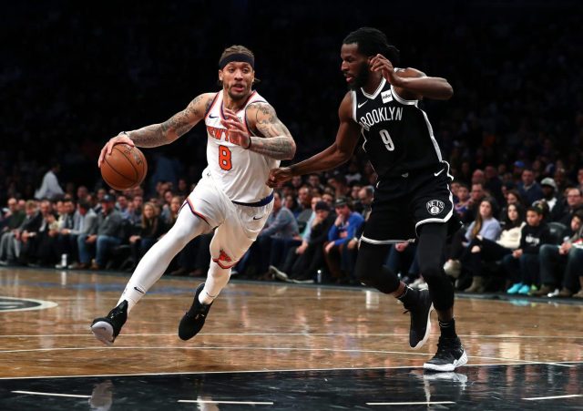 New York Knicks v Brooklyn Nets Postgame