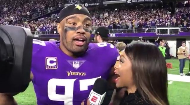 Vikings Everson Griffen is all of America right now (Video)