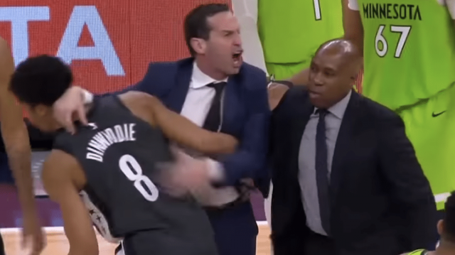 Brooklyn Nets’ Kenny Atkinson loses his mind on the officials (Video)