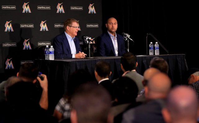 Derek Jeter, Miami Marlins Press Conference