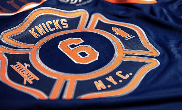 New York Knicks officially reveal Nike City Edition firefighters uniform
