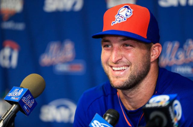 New York Mets invite Tim Tebow to 2018 spring training