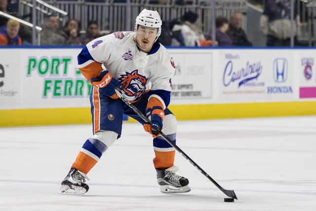 Islanders prospect Mitch Vande Sompel enjoying first season in Bridgeport