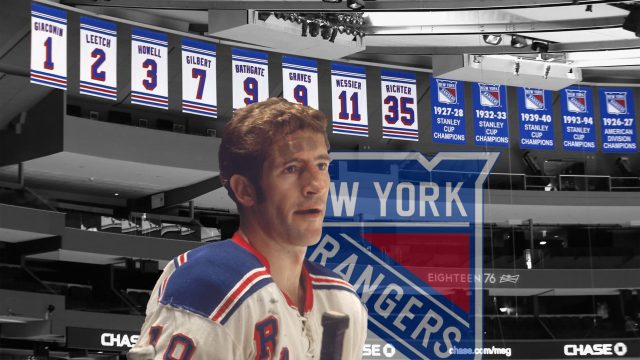 Jean Ratelle joins New York Rangers legends at Madison Square Garden