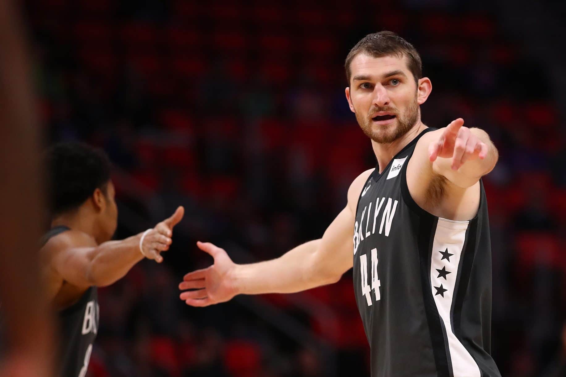 2017 Tyler Zeller Brooklyn Nets Game Used Black/White Adidas Size 12 2017 Offseason In Review: Brooklyn Nets | Hoops Rumors main image 3