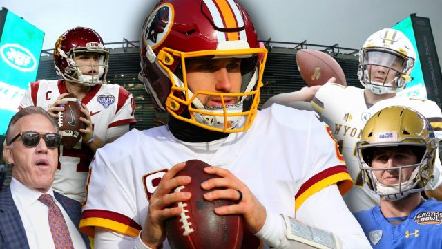 New York Jets passing on Kirk Cousins could fetch them Sam Darnold or Josh Rosen