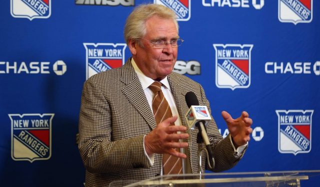 New York Rangers president Glen Sather will continue to counsel Jeff Gorton