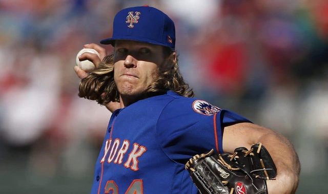 Will you be my valentine? Noah Syndergaard sends love to Mrs. Met
