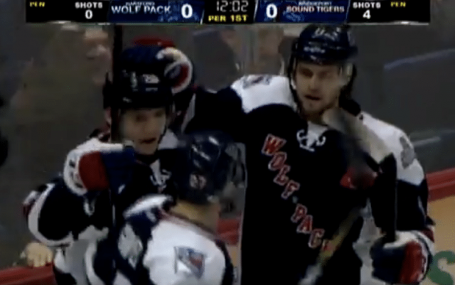 New York Rangers’ Lias Andersson scores first Hartford Wolf Pack goal (Video)
