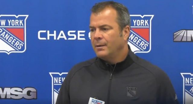 New York Rangers Alain Vigneault talks about players opportunity (Video)