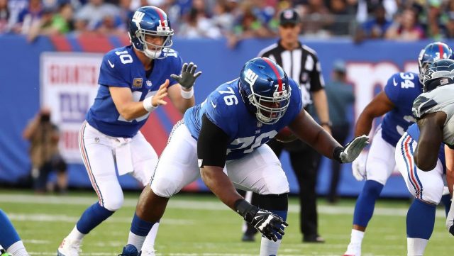 Will the New York Giants bring back guard D.J. Fluker?
