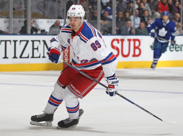 New York Rangers: Pavel Buchnevich to be a healthy scratch vs. Sharks