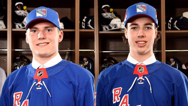 New York Rangers recall Lias Andersson and Filip Chytil from Hartford