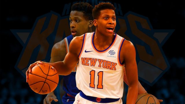 New York Knicks PG Frank Ntilikina may be suiting up for the last time
