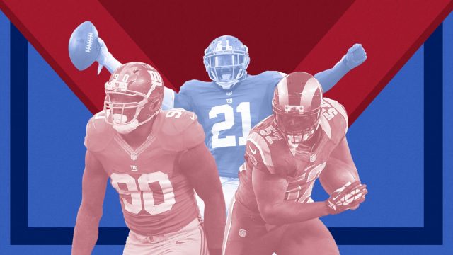New York Giants: Creating a 3-4 defense from the active roster