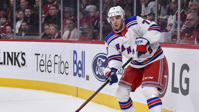 New York Rangers D Anthony DeAngelo sidelined 3-4 weeks (Report)