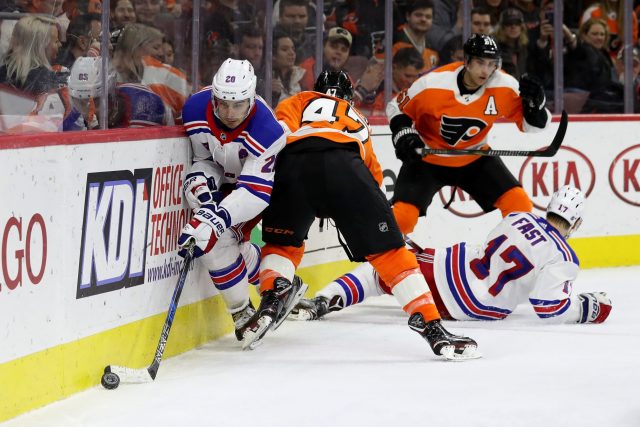New York Rangers: Fast’s big night not enough as Flyers win 4-3 (Highlights)