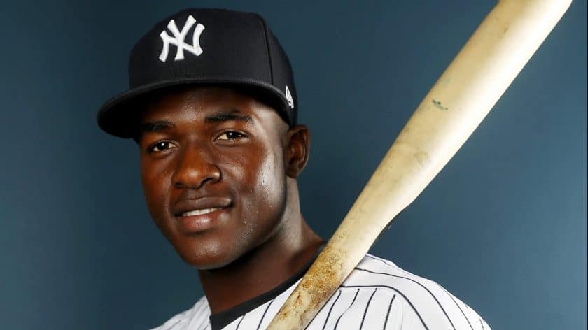 New York Yankees recall OF prospect Estevan Florial