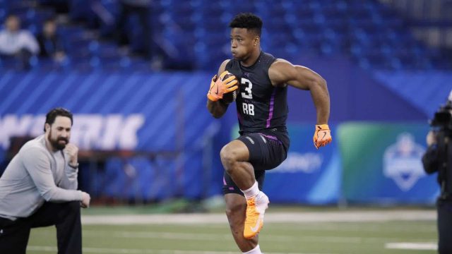 New York Giants Weekly: Saquon Barkley, Quenton Nelson shine at the combine