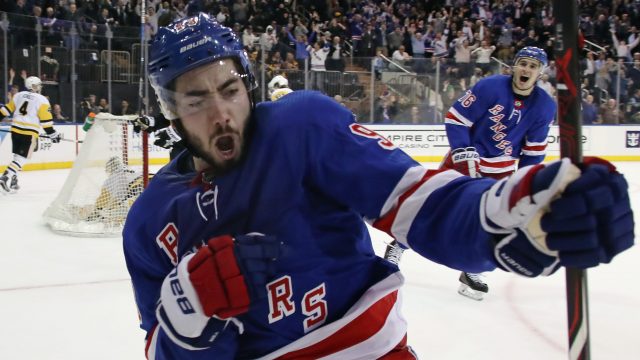 New York Rangers Mika Zibanejad is playing his best hockey of the season