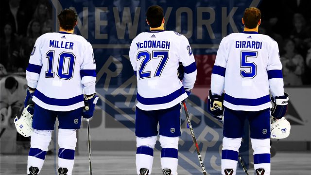 New York Rangers stellar tribute to Ryan McDonagh, J.T. Miller & Dan Girardi (Video)