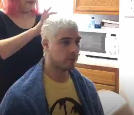 Fan dyes hair blond after losing bet to Mets’ Noah Syndergaard (Video)