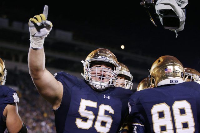 New York Giants: Quenton Nelson likely still second pick in draft