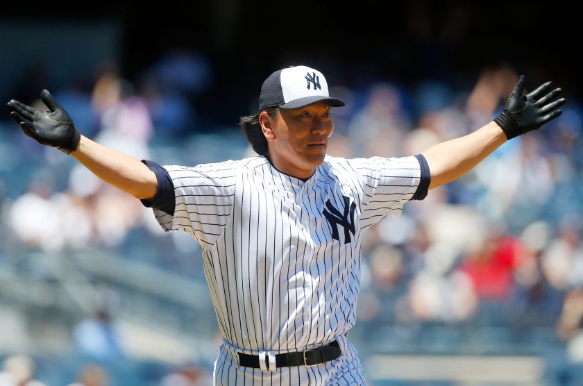 New York Yankees Hideki Matsui