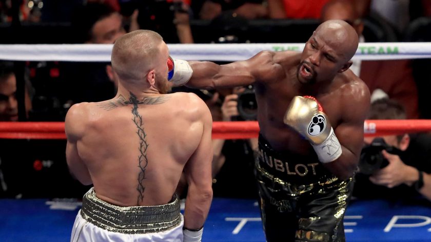 Floyd Mayweather Jr. hints that he’ll fight in the UFC