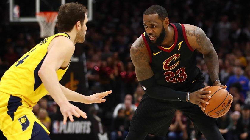 LeBron James dominates yet another postseason series