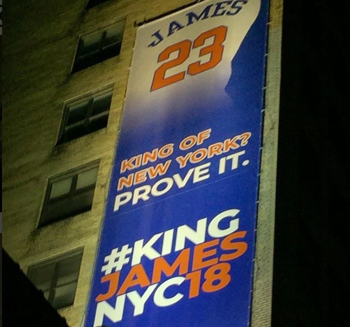 New York Knicks: Ad company takes recruiting matters into own hands
