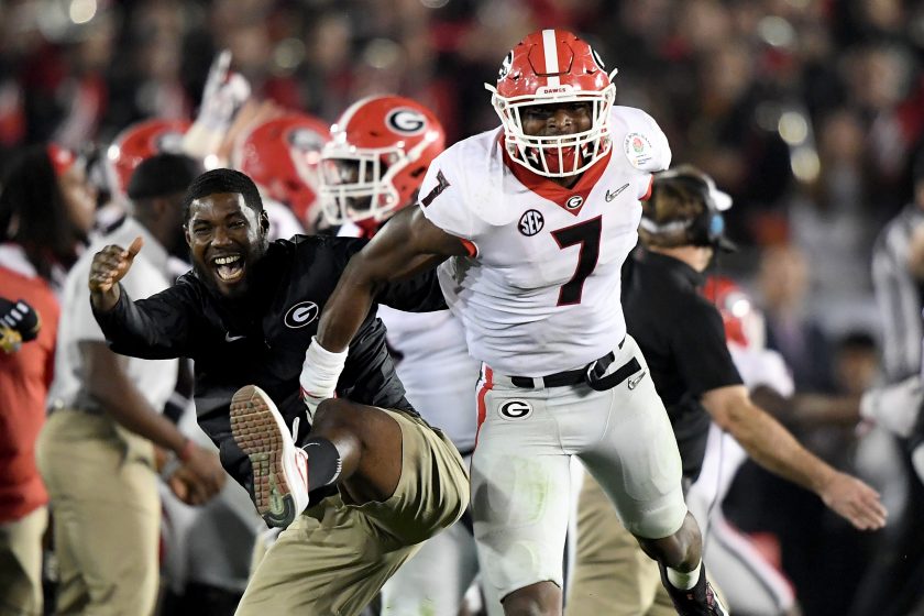 NFL Draft: New York Giants select Lorenzo Carter with the 66th overall pick