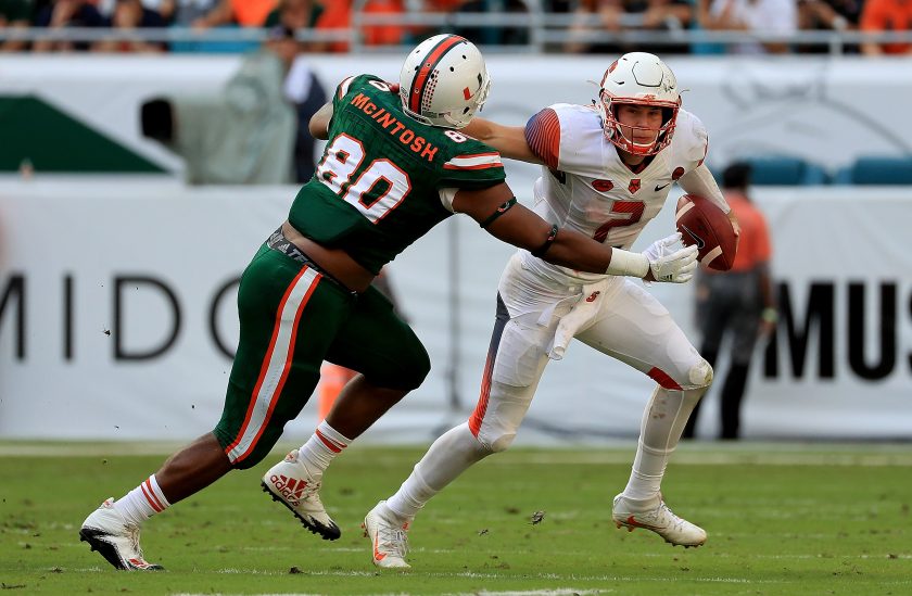 New York Giants take DT R.J. McIntosh in fifth round of 2018 NFL Draft