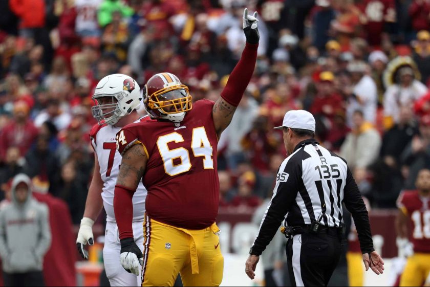 New York Giants DT A.J. Francis trolls former team in Washington D.C.