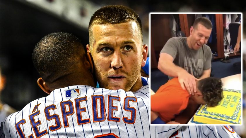 New York Mets INF Todd Frazier is ruthless at birthday parties