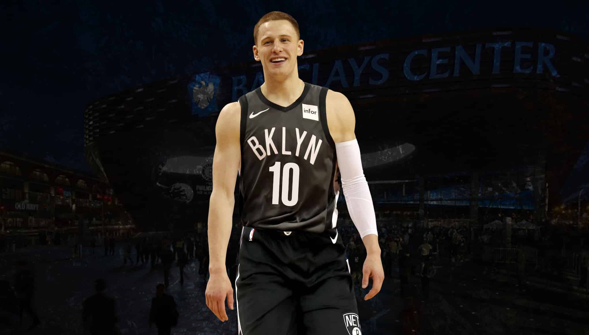 Maillot NBA New York Signé Donte DiVincenzo - XL - Authentifié Beckett