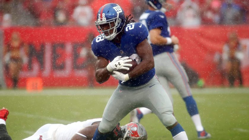 Paul Perkins tine in Blue is up