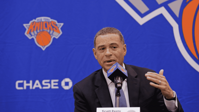 New York Knicks stay put at 9 in the NBA draft lottery