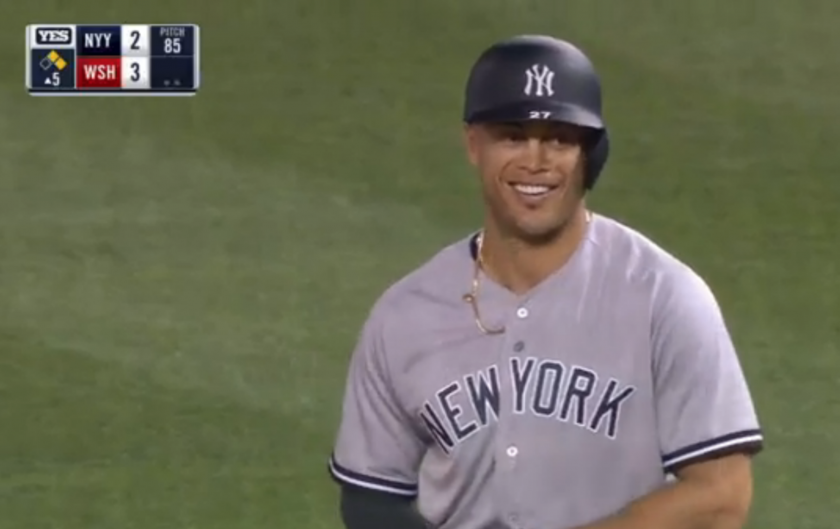 New York Yankees: Giancarlo Stanton collects 1,000th career hit (Video)