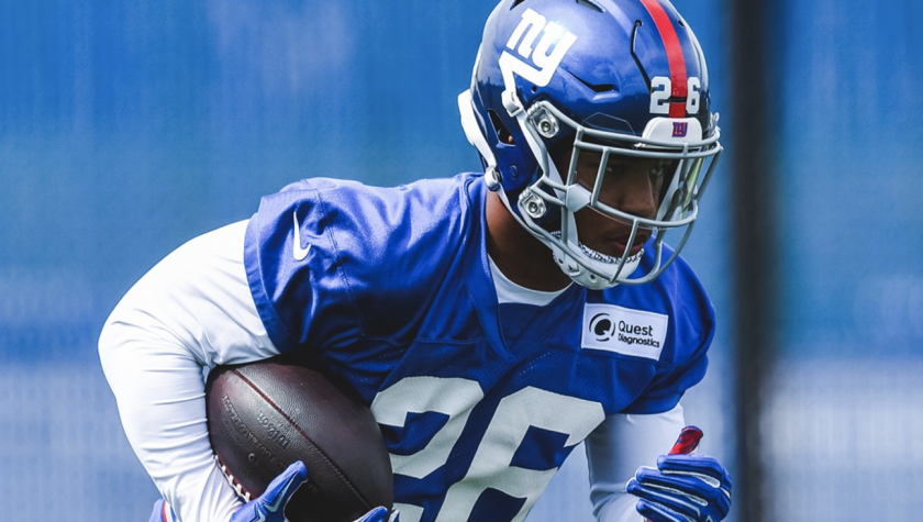 New York Giants RB Saquon Barkley showcases beastly talents at practice (Highlights)