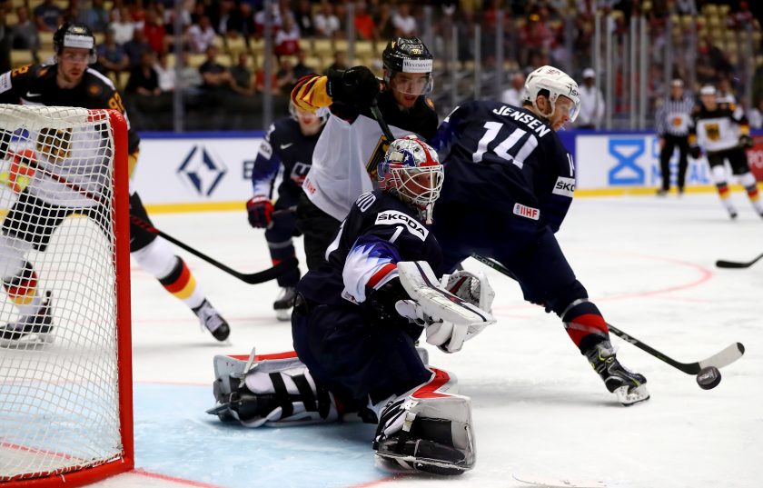 New Jersey Devils: Keith Kinkaid is on fire for Team USA