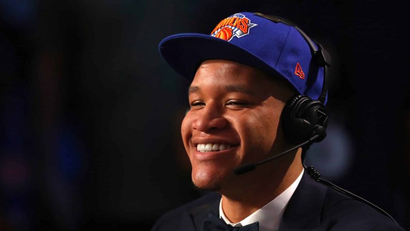 New York Knicks: Kevin Knox works out with Rod Strickland
