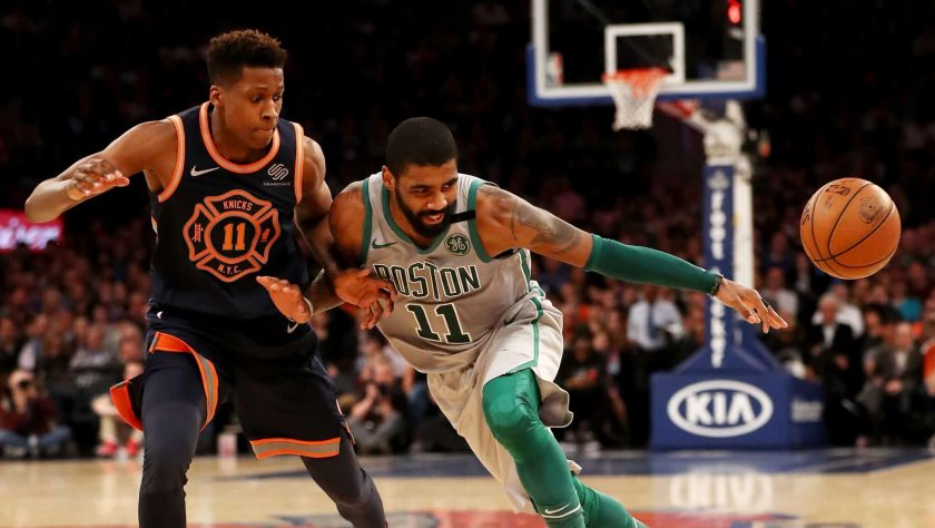 New York Knicks: Kyrie drops hints that he may not stay in Boston